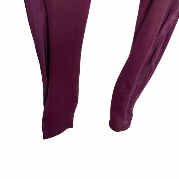 Fabletics On-The-Go High-Waisted Legging Womens size XS Color Plum - Picture 9 of 11